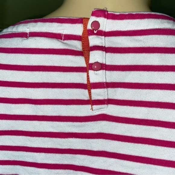 VINEYARD Vines boat neck top with long sleeves and sweatshirt cuffs. En trend. - Picture 3 of 6